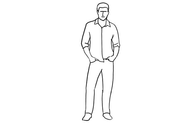 Позы для фотосессии мужчин