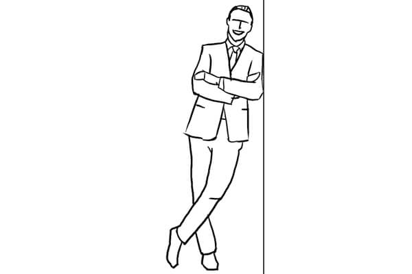 Позы для фотосессии мужчин