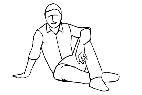 Позы для фотосессии мужчин