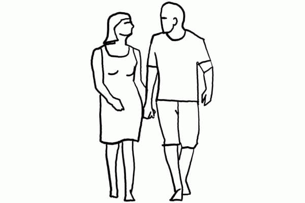 Позы для фотосессии пары