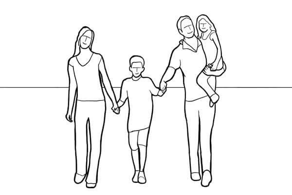 Позы для групповой фотосессии