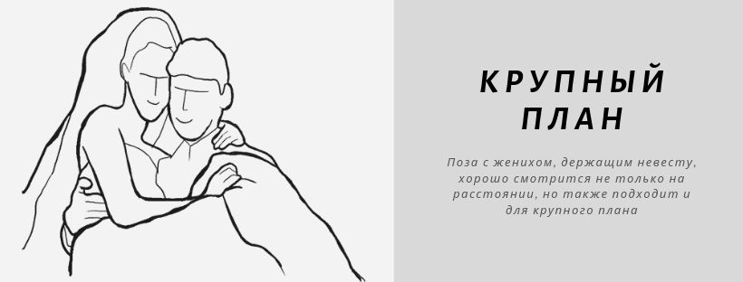 Позы для свадебной фотосессии