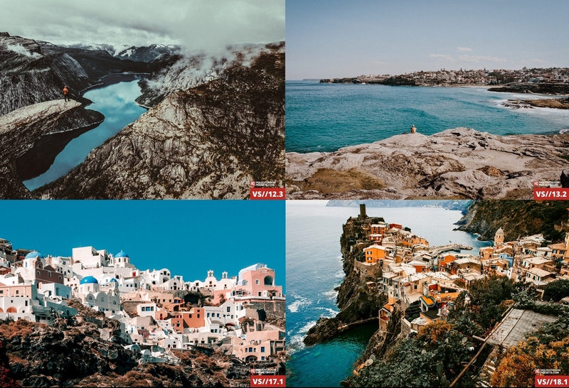VINTROCHROME and VINTROSCAPE LIGHTROOM PRESETS