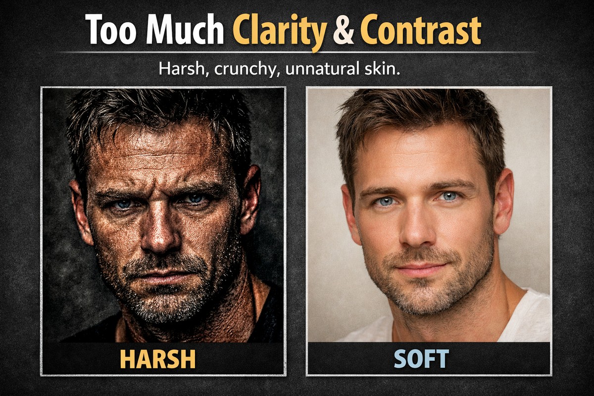 Overusing Clarity & Contrast in Editing Photo