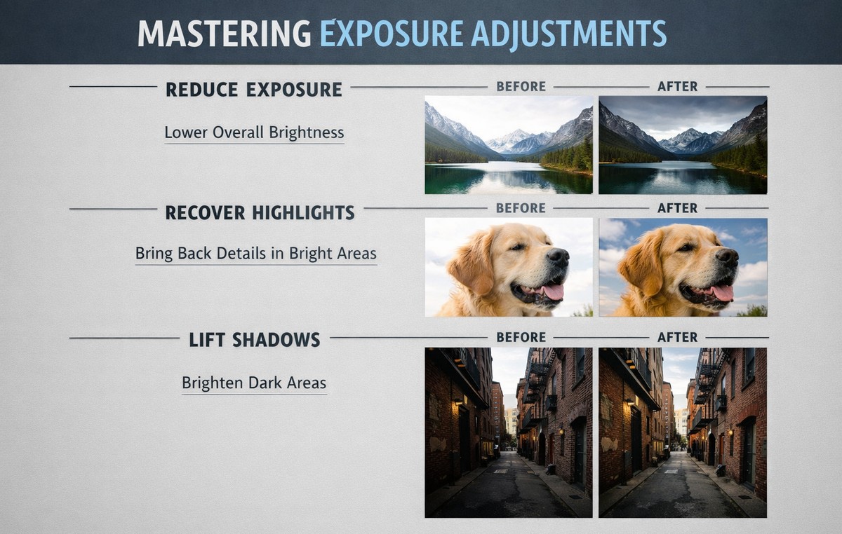 Moody photos are usually darker