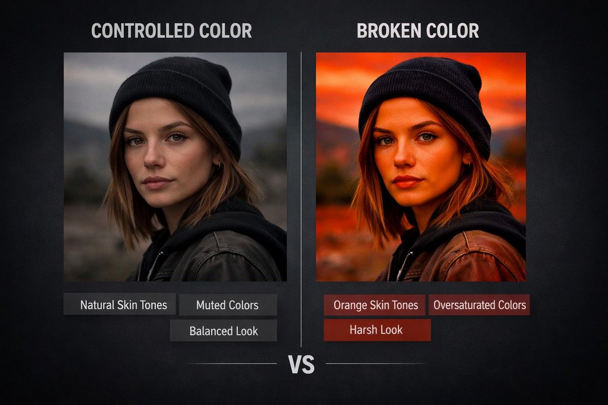 Reduce Overall Saturation