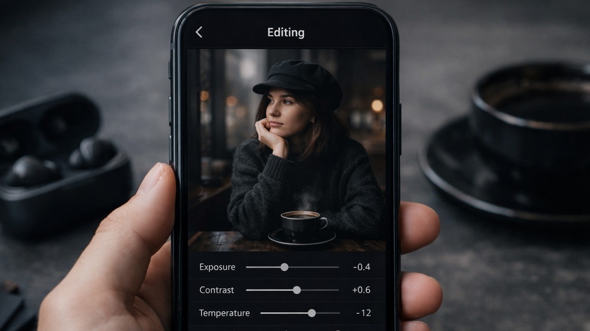Moody Colors on Mobile Lightroom