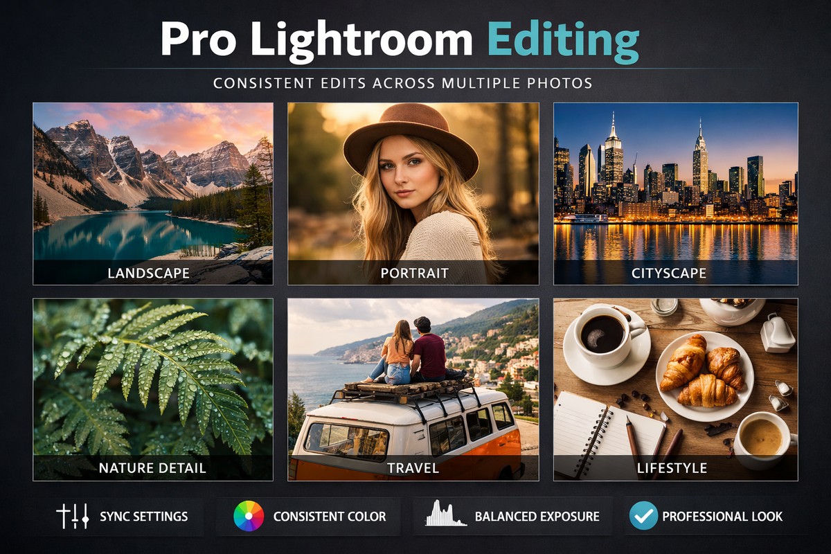 what makes photos look professional