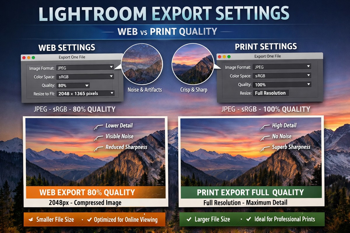 Export Settings Lightroom