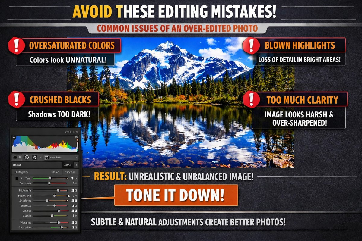 Common Lightroom Mistakes
