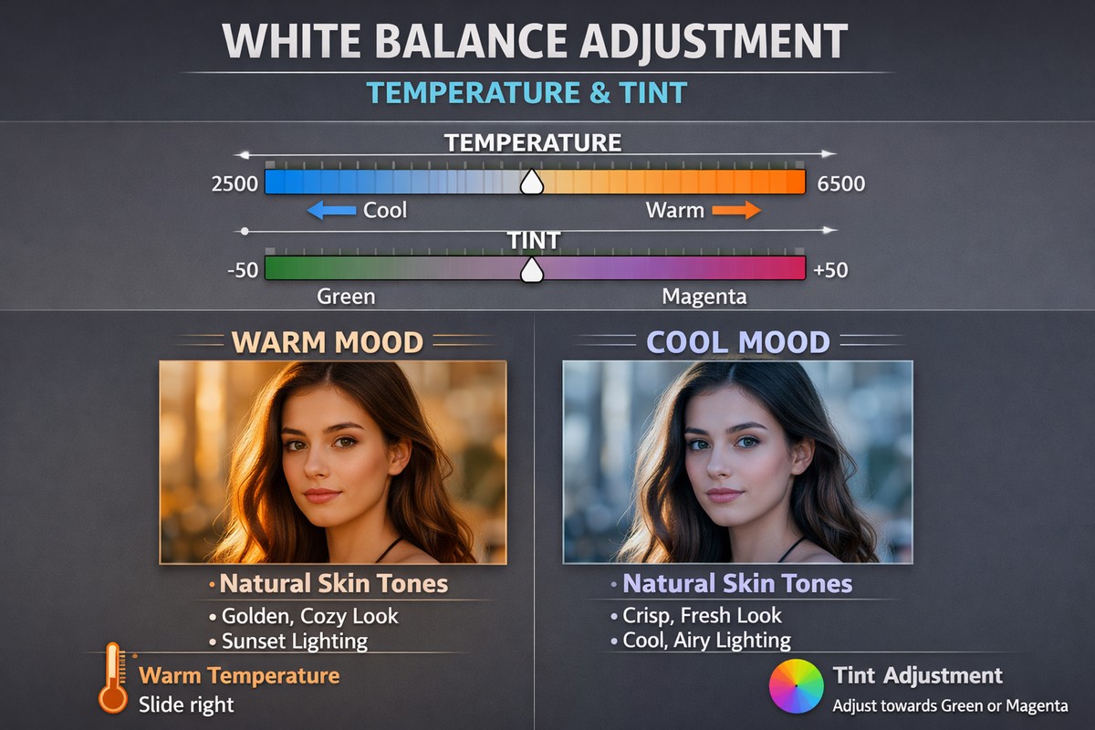 White balance control