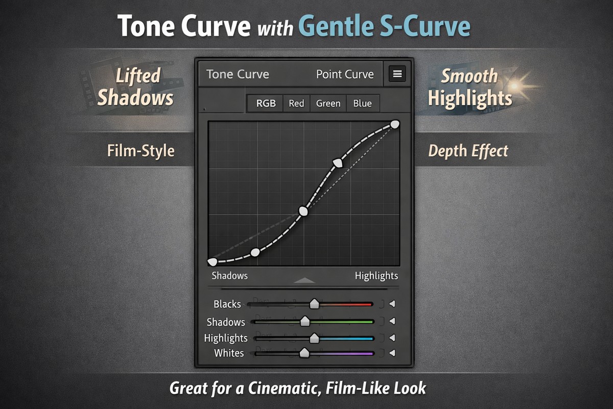 Tone Curve for Professional Look