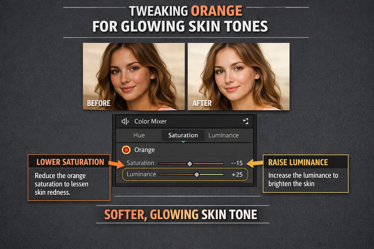 Lightroom Color Mixer