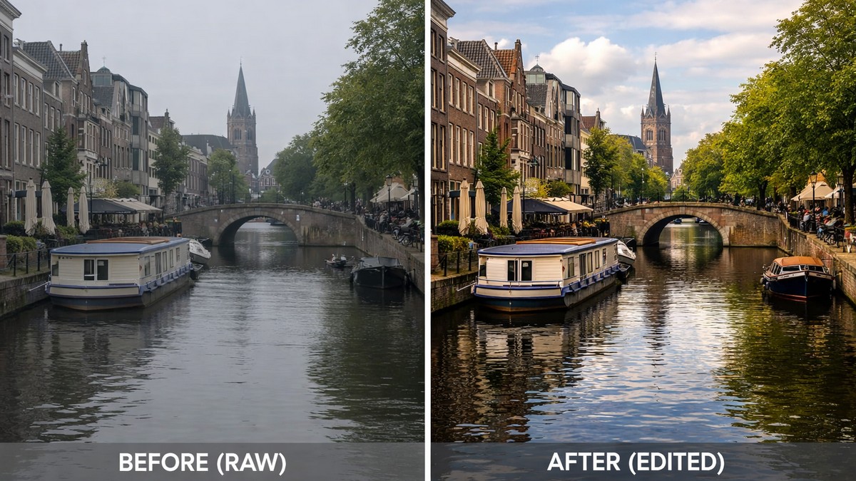 Lightroom Presets before after