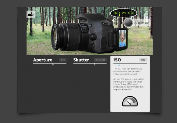 Симулятор фотоаппарата