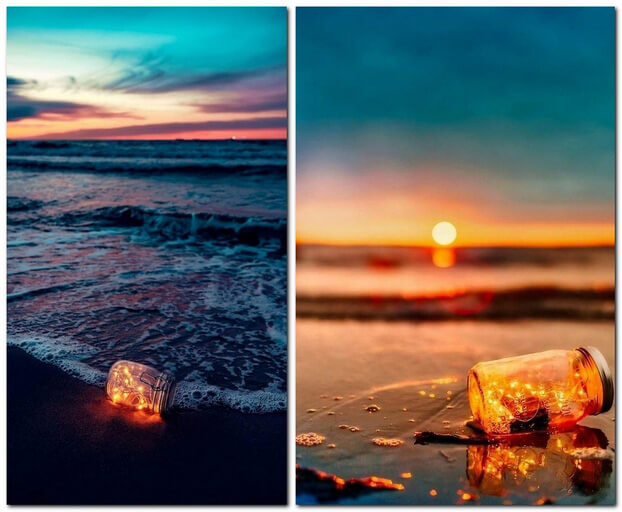 Идеи для фото на море на закате