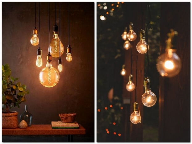 Красивые лампочки