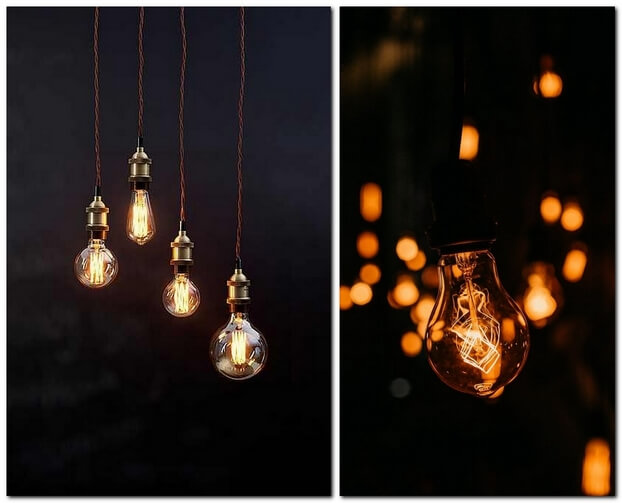 Красивые лампочки