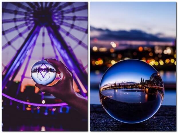 Стеклянный шарик