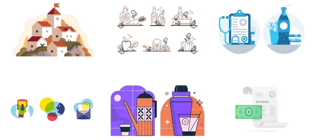 Современная иллюстрация