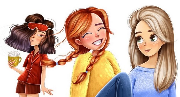 Как рисовать волосы на планшете