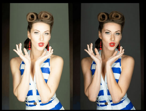 Конвертер Adobe Camera Raw фото до и после