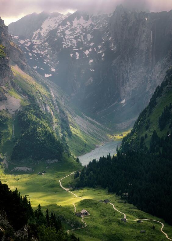 Горы красивое фото