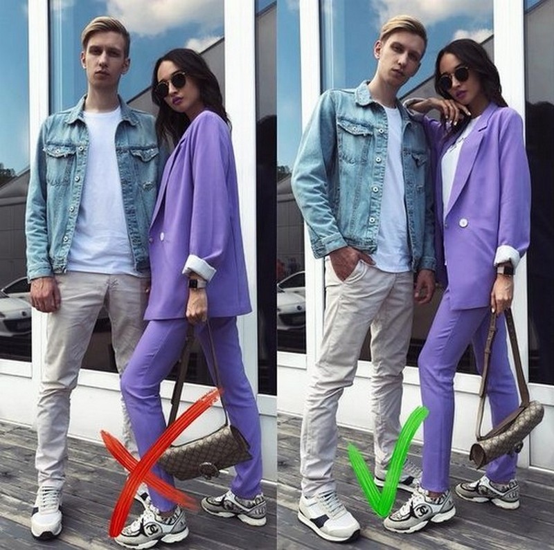 Позы для фотосессии пары