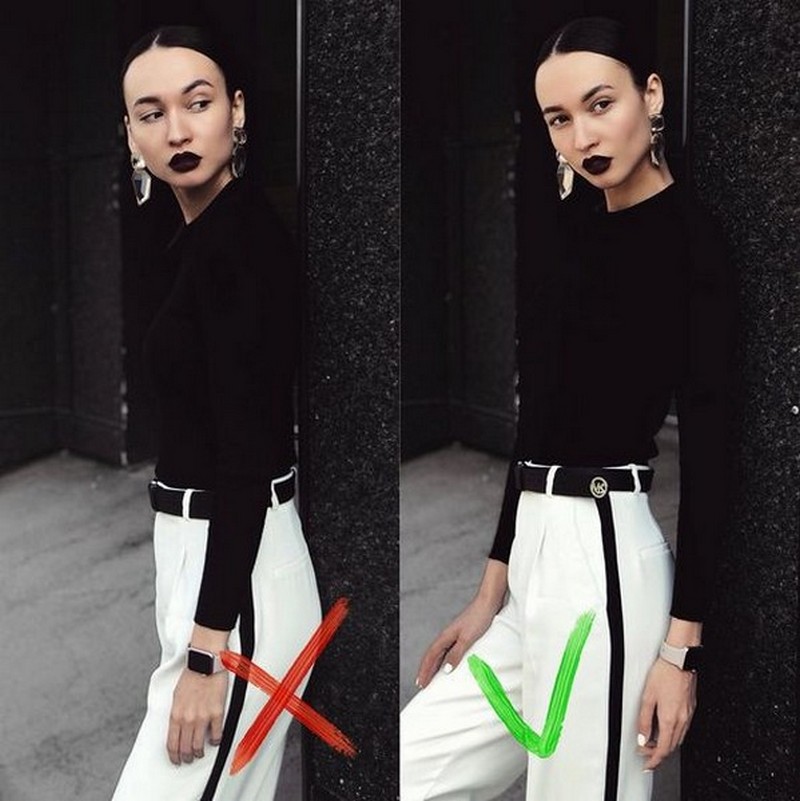 Позирование стоя